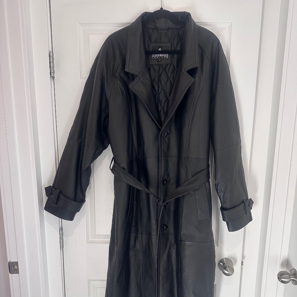 Men’s Leather Coat